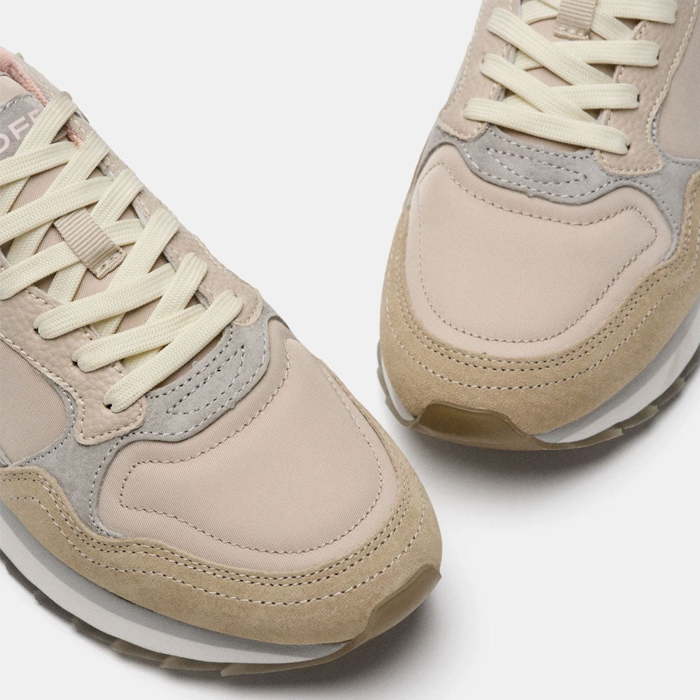 Antibes City Trainers - Beige/Grey