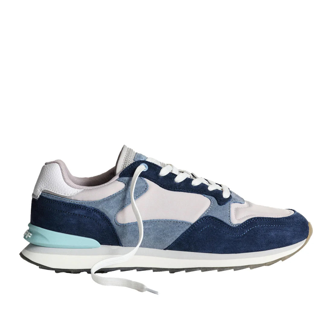 Alberobello City Trainers - Navy Blue Beige