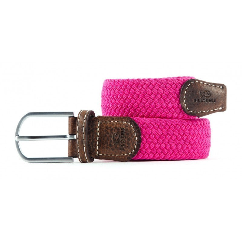 The Braided Belt - Fuchsia Pink - 120 Cm - Fuchsia Pink