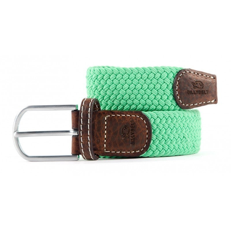 The Braided Belt - Green Mint