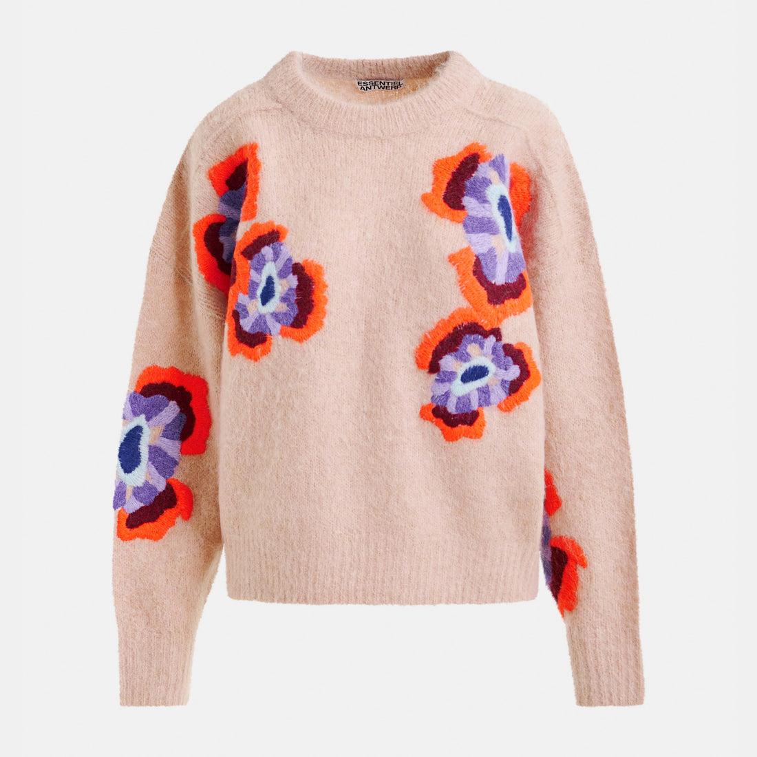 Impossible 1 Embroidered Knit - Fudge Frappe