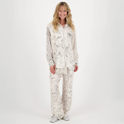 Isabel Linen Shirt - Zodiac