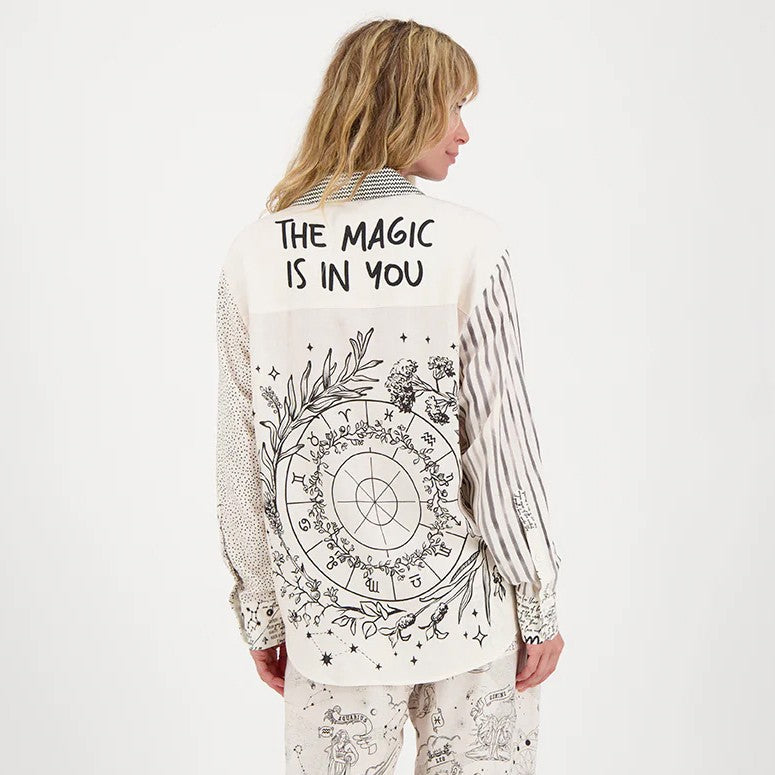 Isabel Linen Shirt - Zodiac