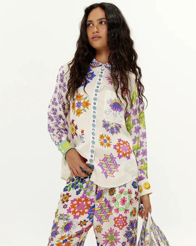 Isabel Printed Shirt - Markers