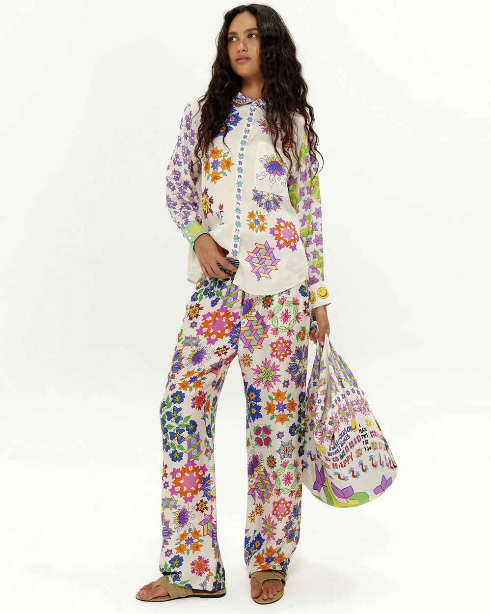Isabel Printed Shirt - Markers