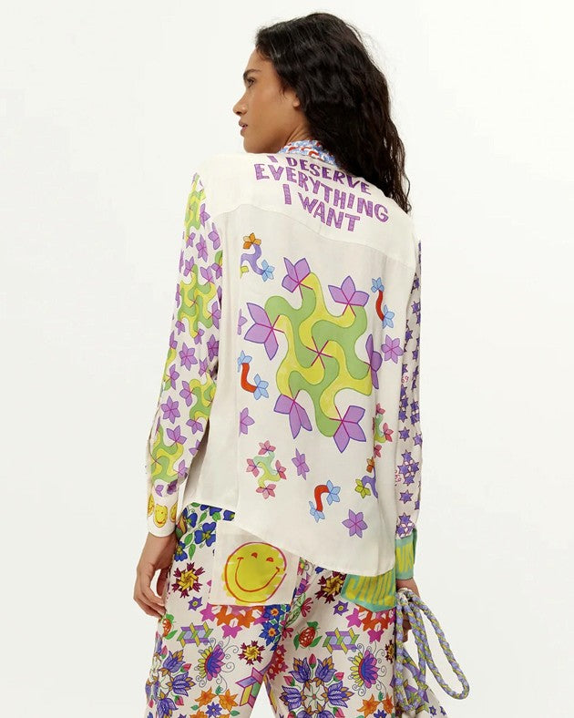 Isabel Printed Shirt - Markers