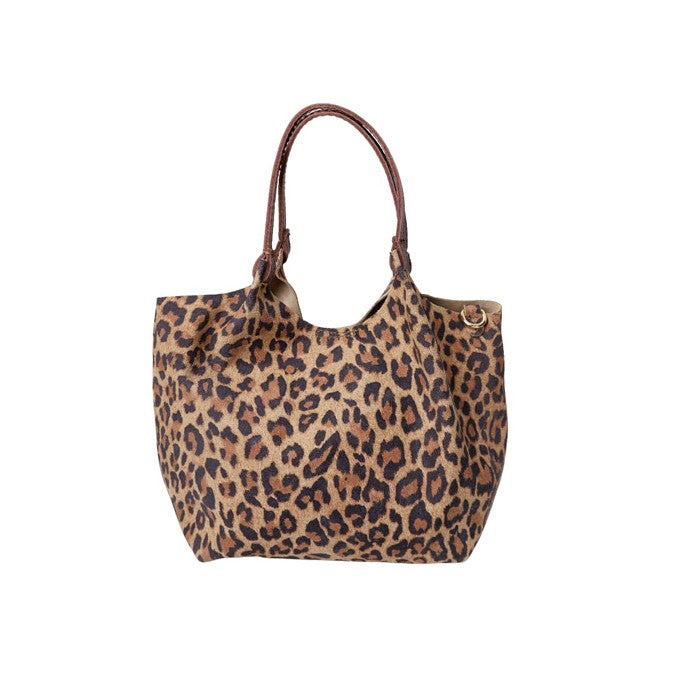 Isolde Mini Leather Bag - Leo