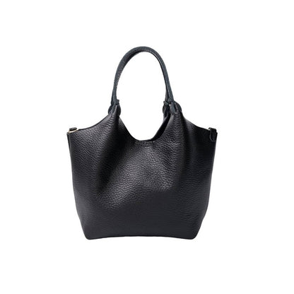 Isolde Mini Leather Bag - Black