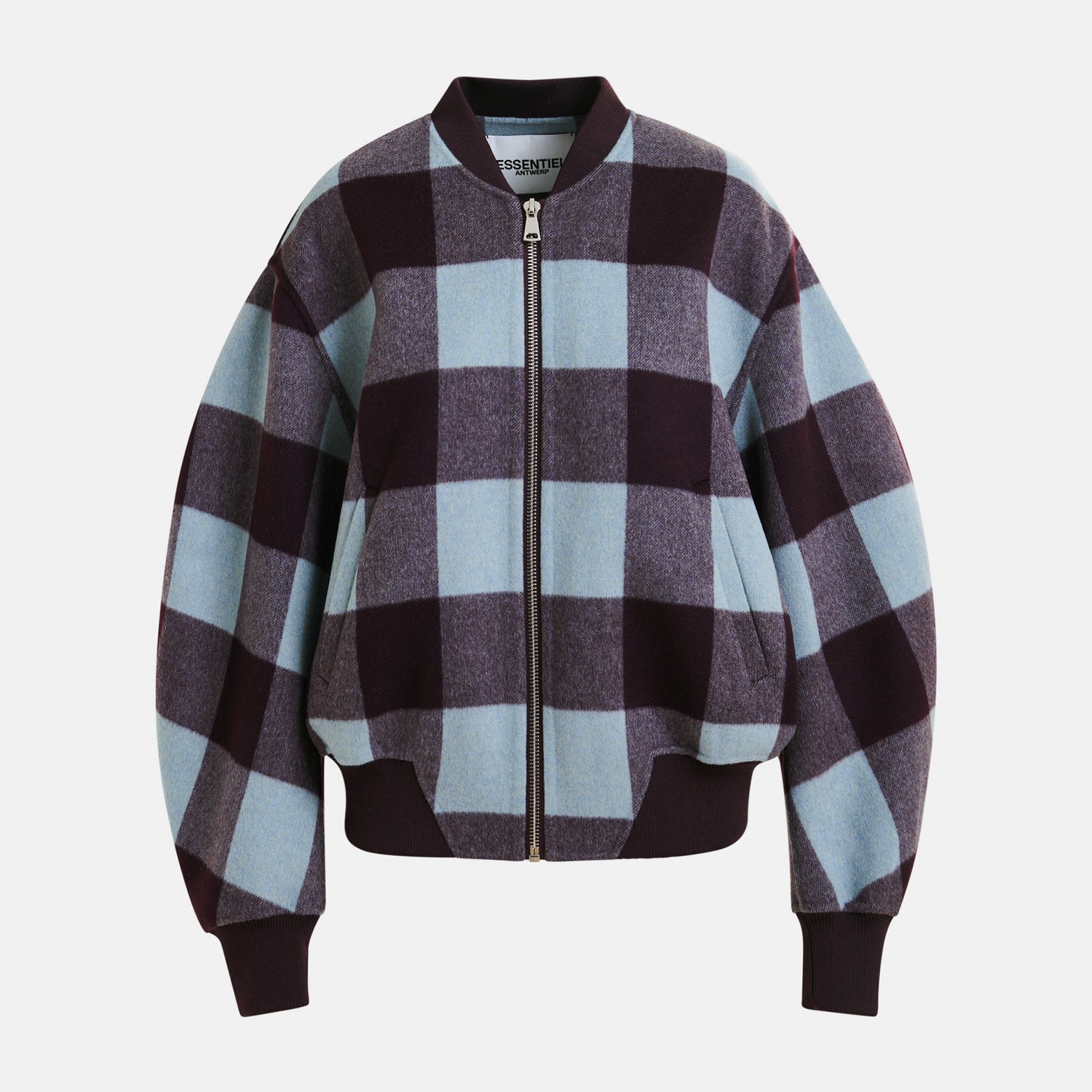Iti Double Face Jacket - Teal Blue
