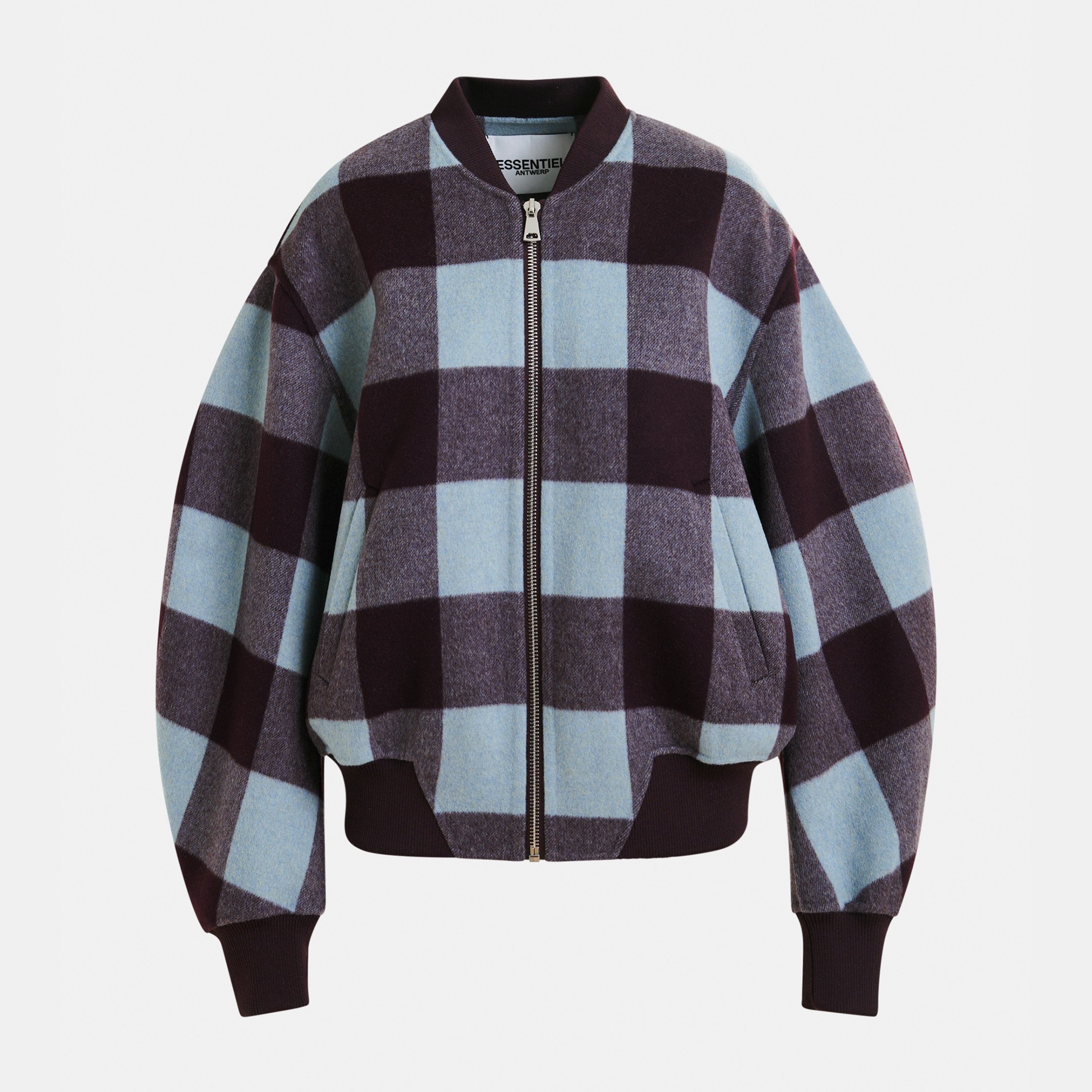 Iti Double Face Jacket - Teal Blue