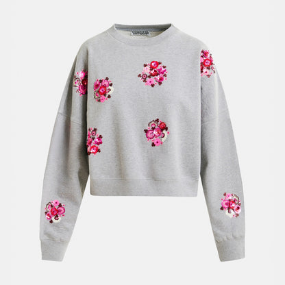 Itro Embroidered Sweat - Shadow