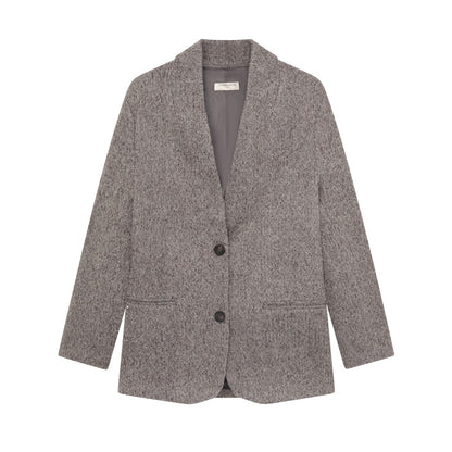 Clementine Wool Blazer - Ash Mist