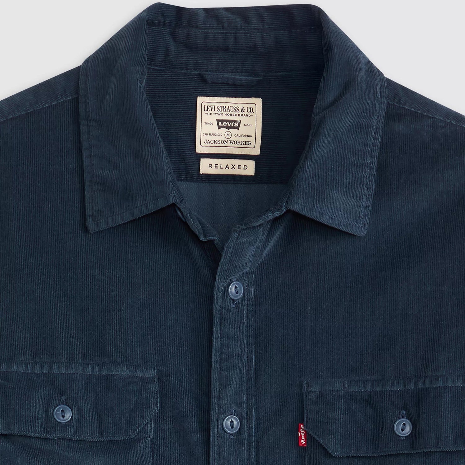 Jackson Worker - Zodiac Blue Corduroy