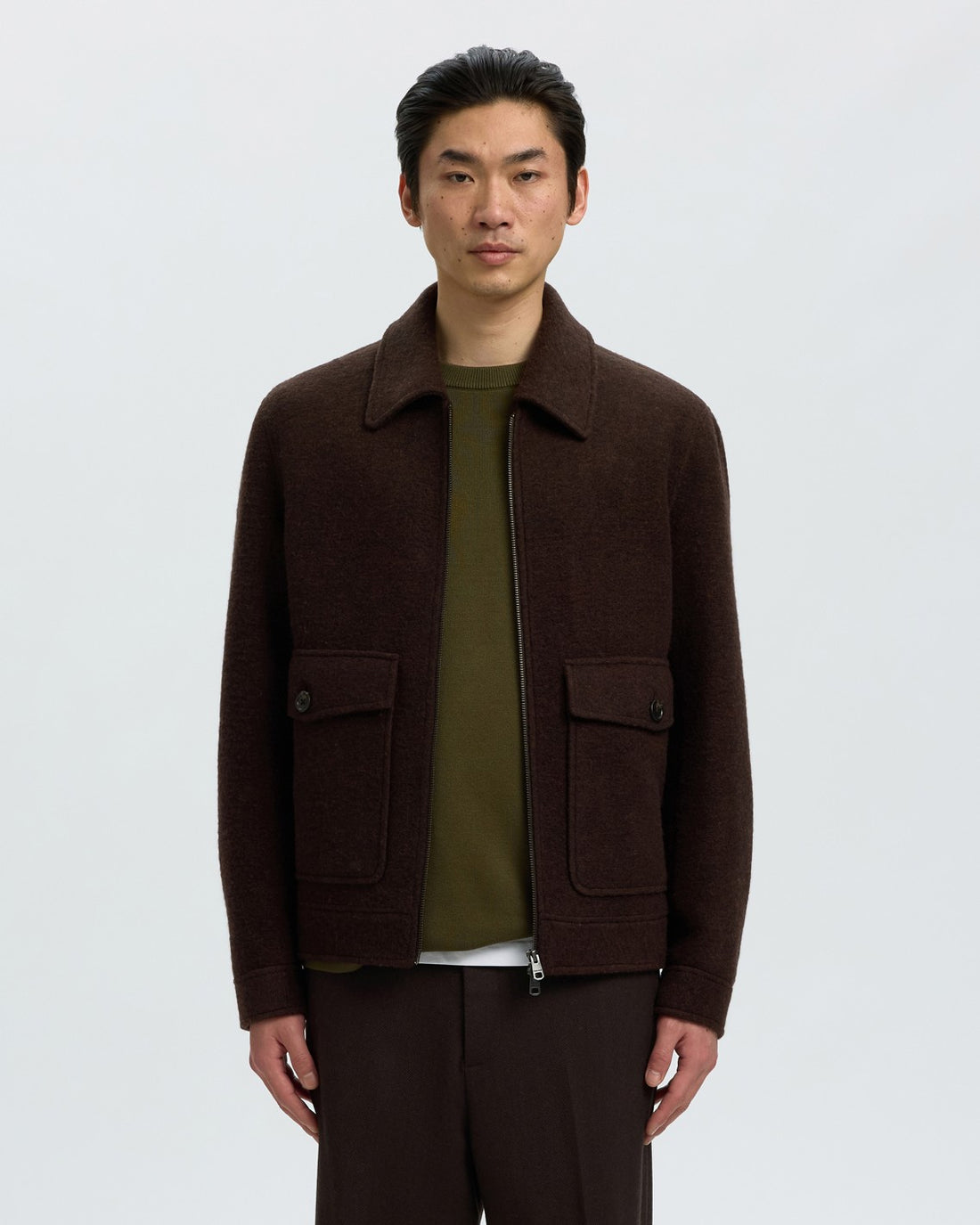 Jakob Wool Blend Jacket - Delicioso