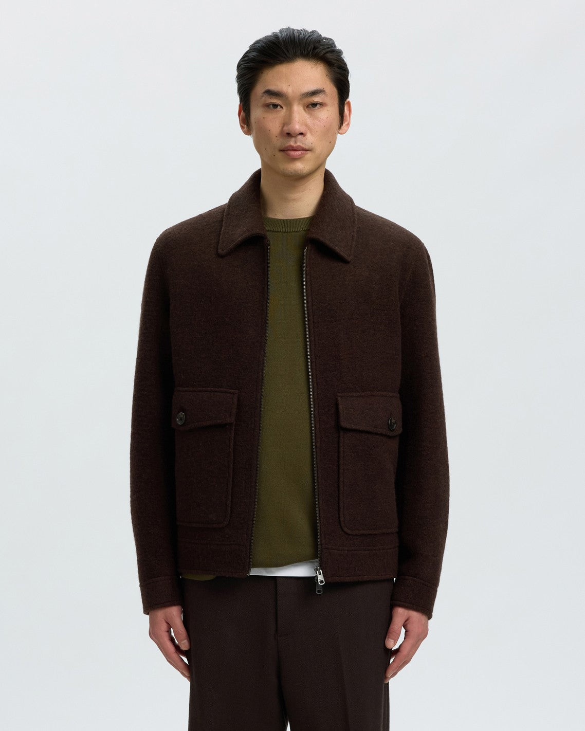 Jakob Wool Blend Jacket - Delicioso