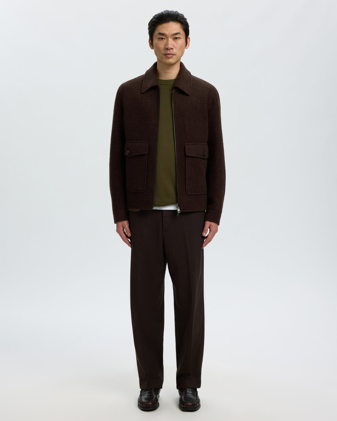 Jakob Wool Blend Jacket - Delicioso