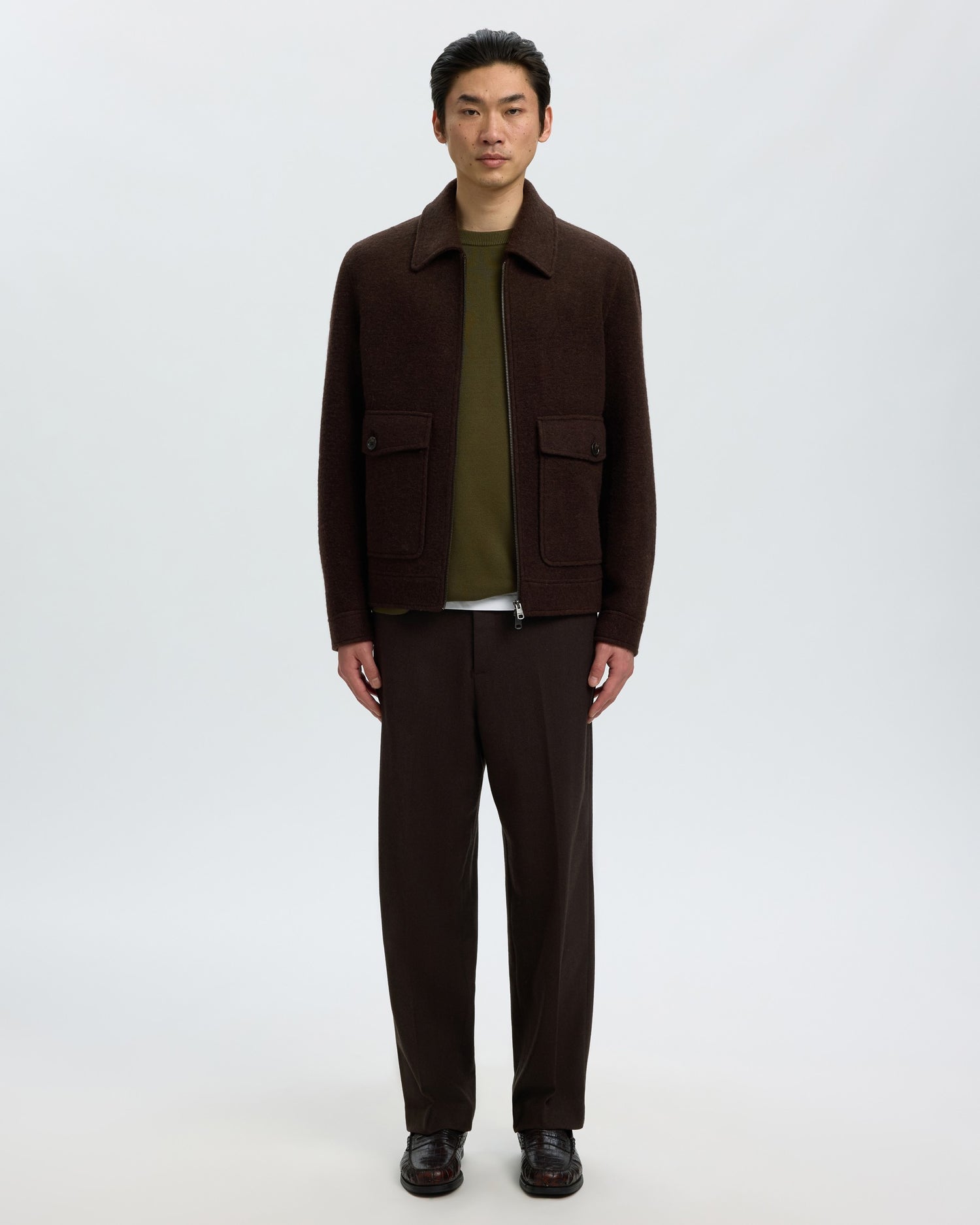 Jakob Wool Blend Jacket - Delicioso