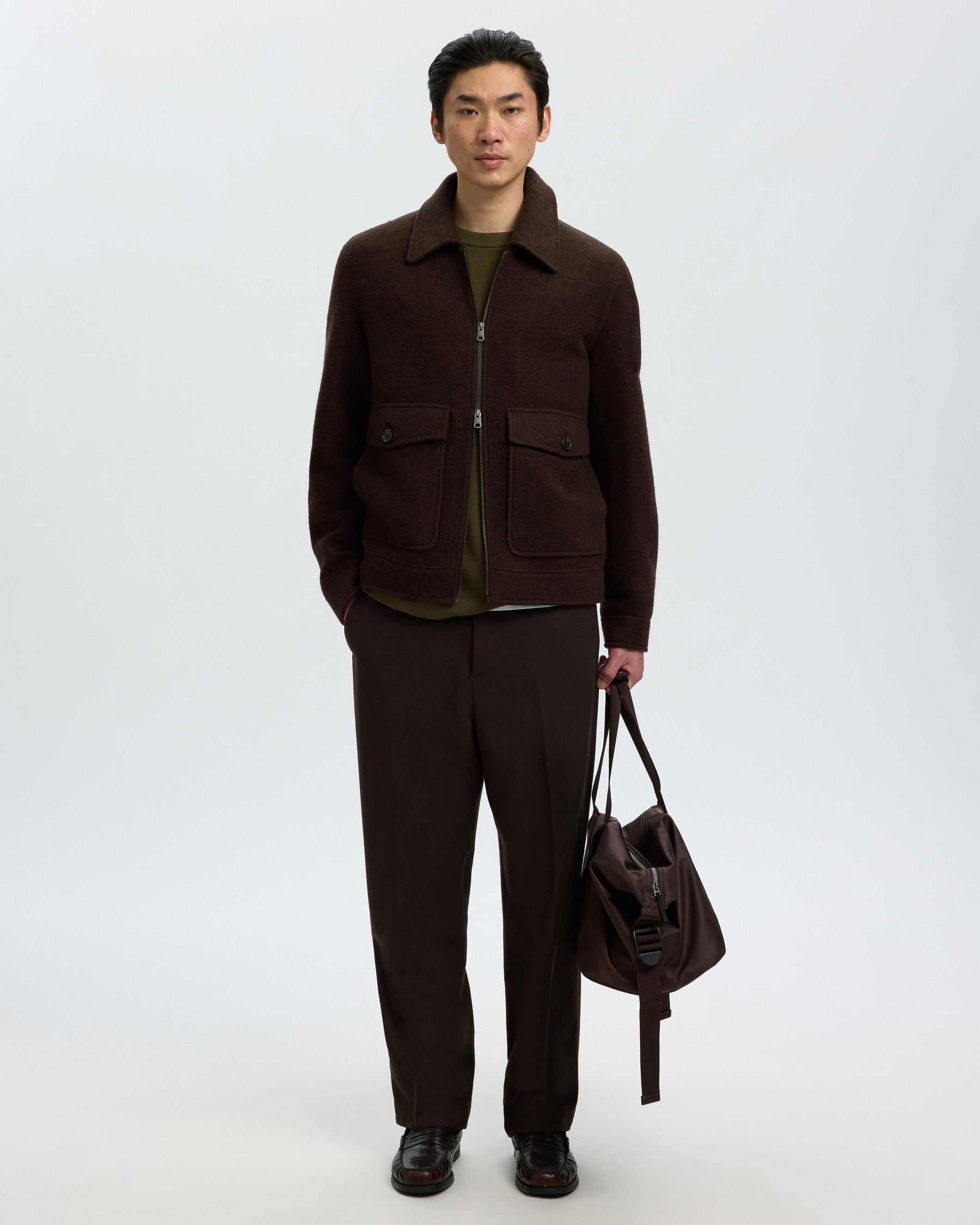 Jakob Wool Blend Jacket - Delicioso