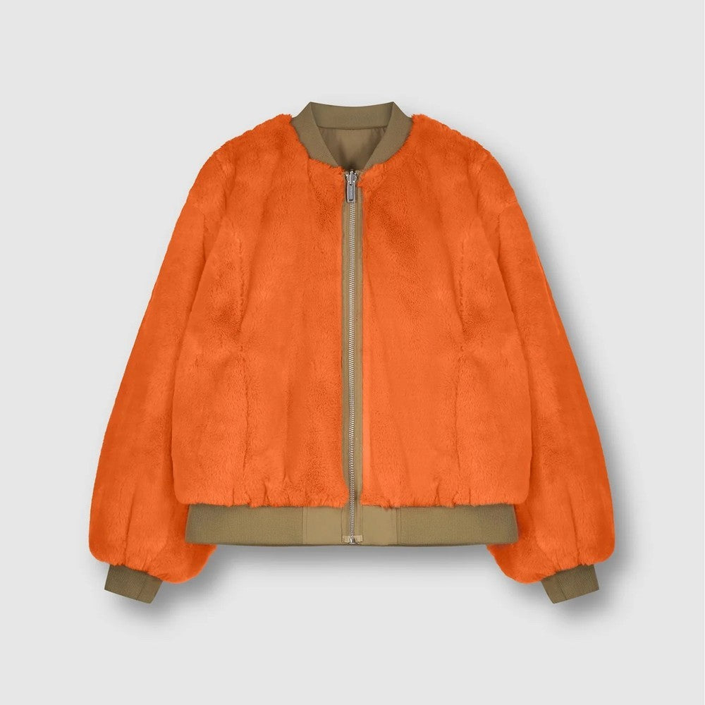 James Reversible Bomber - Cookie/Fire