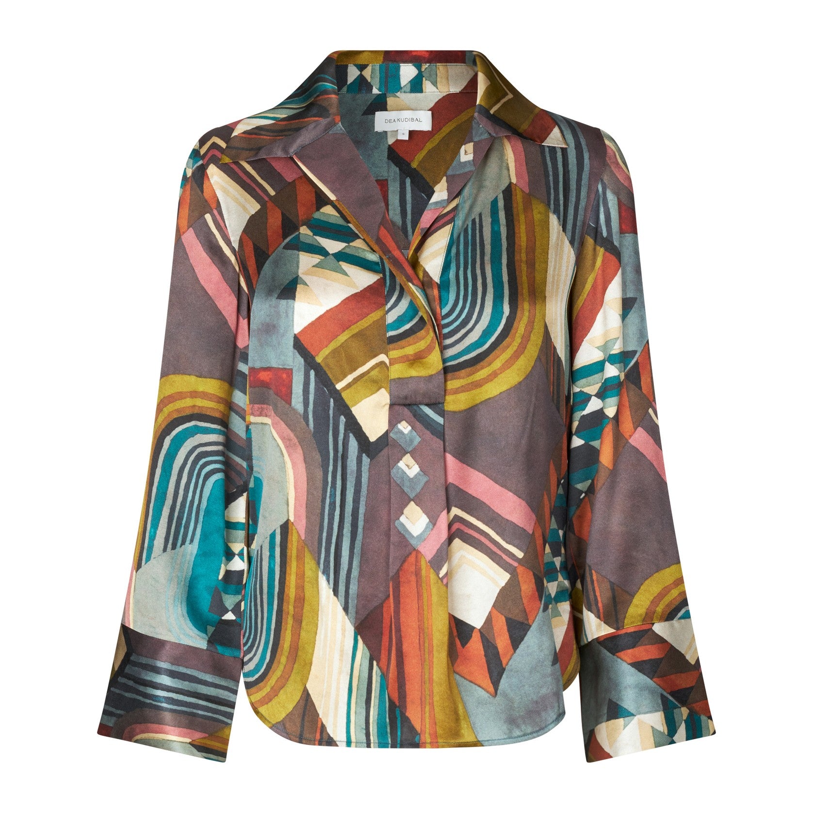 Janet Blouse With Wide Cuffs - Porta