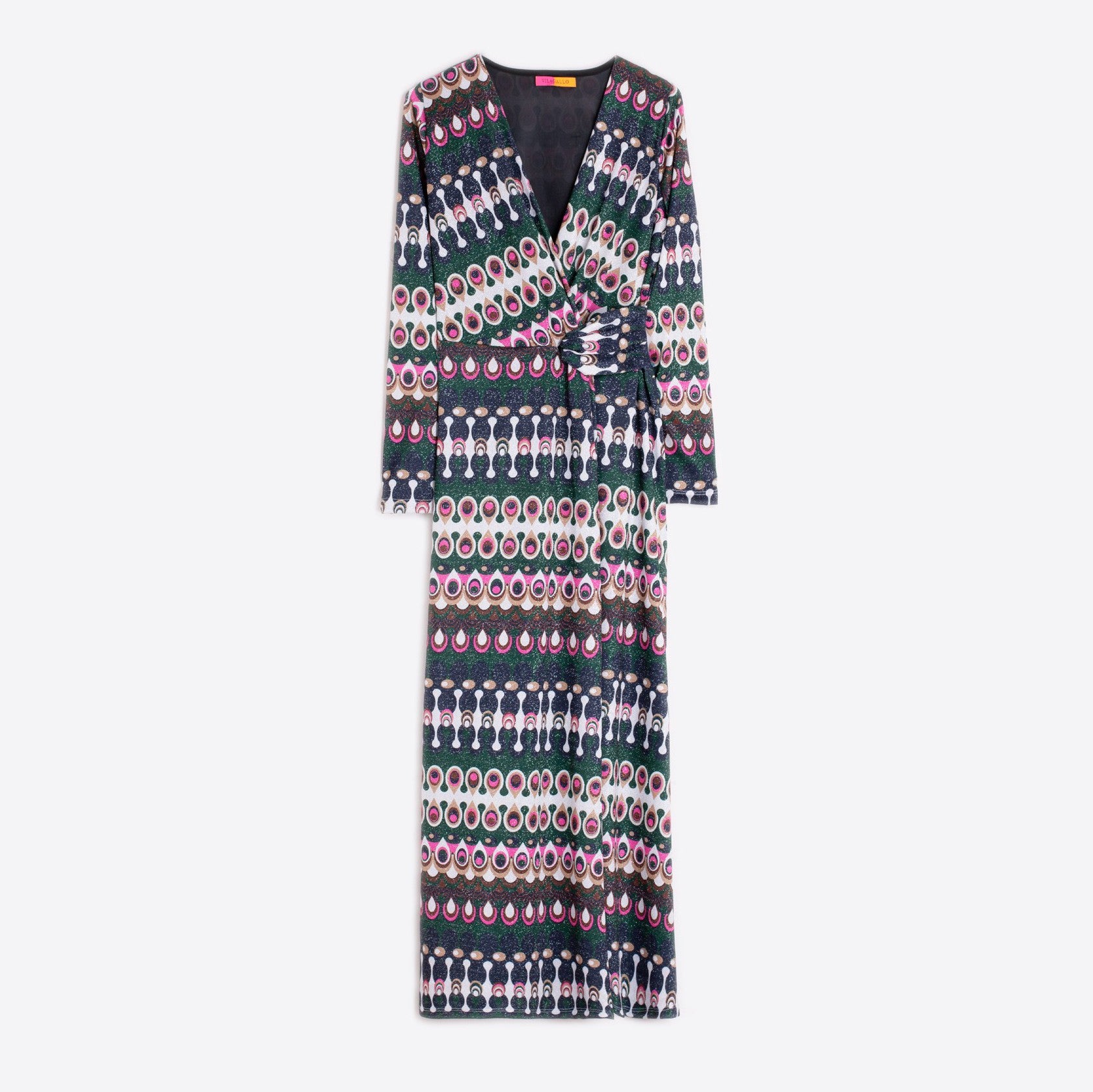 Jersey Geo Dress - Green