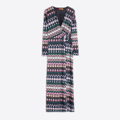 Jersey Geo Dress - Green