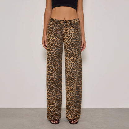 Joan Leopard Jean - Leopard