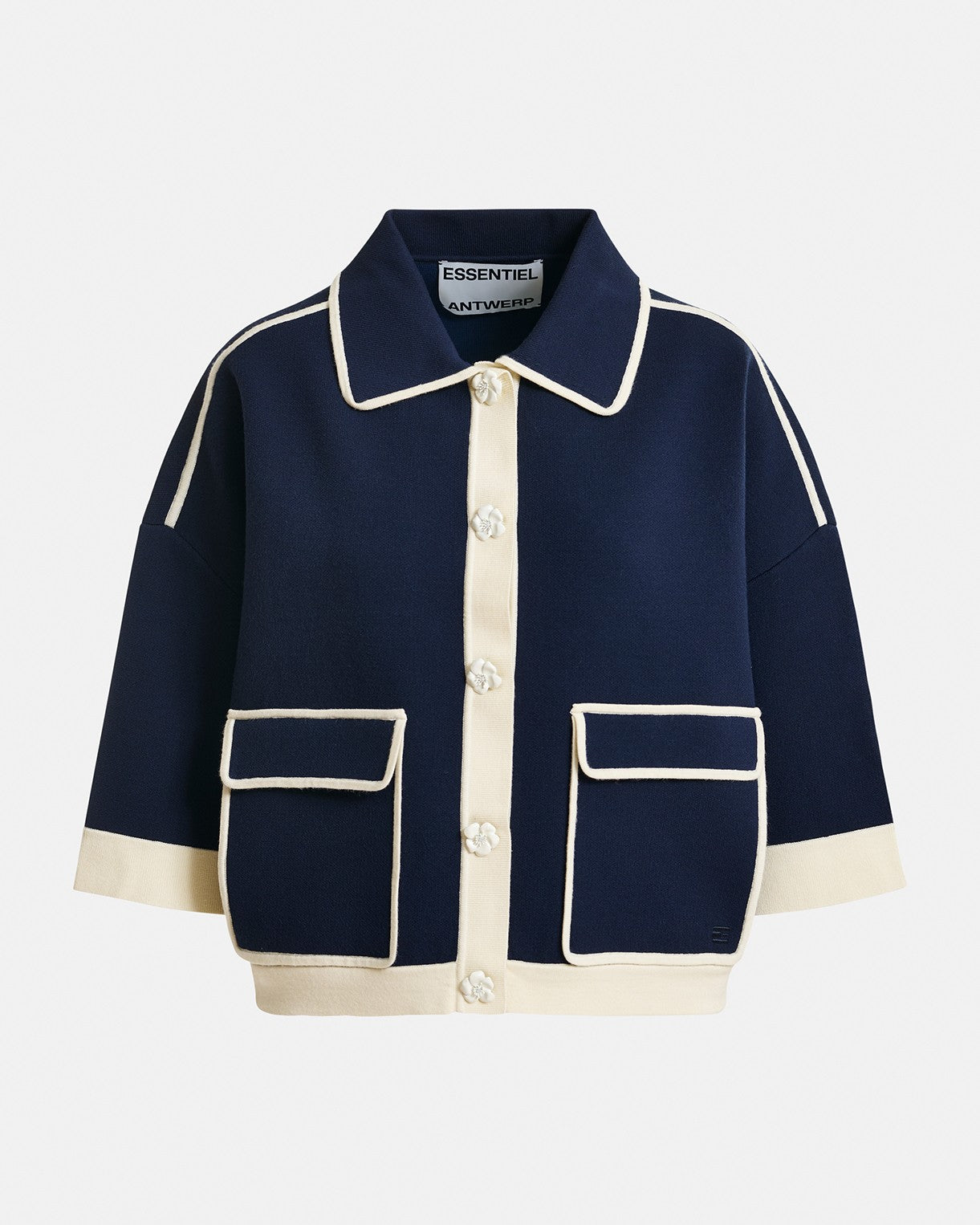 Jugly Knit Cardigan - Classic Navy