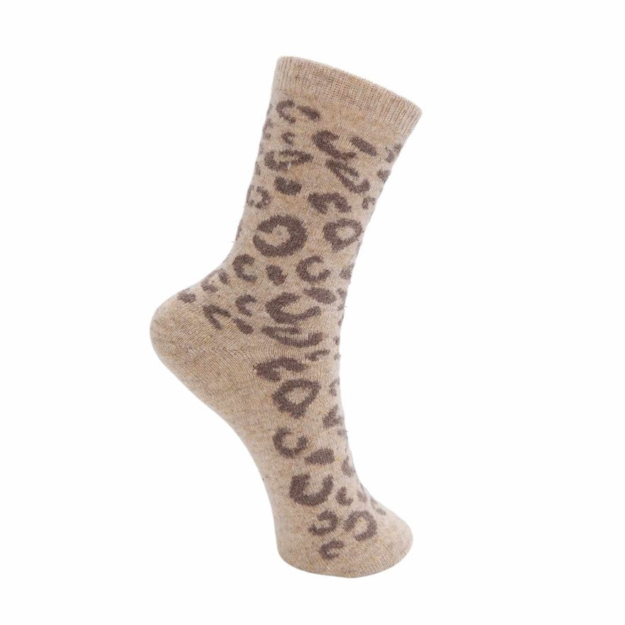 Kaleen Wool Sock - Creme