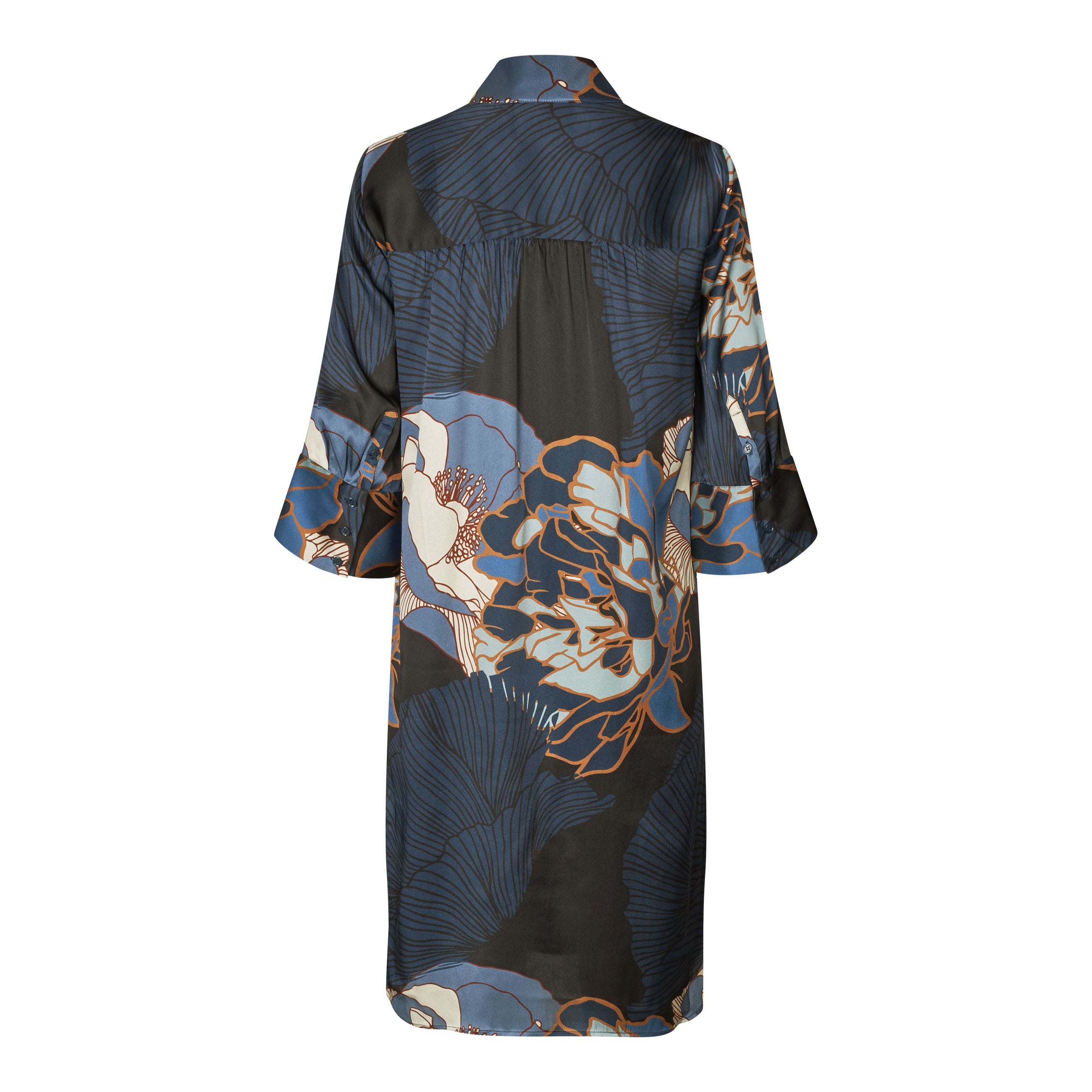 Kamilles Shirt Dress - Alepidia Blue