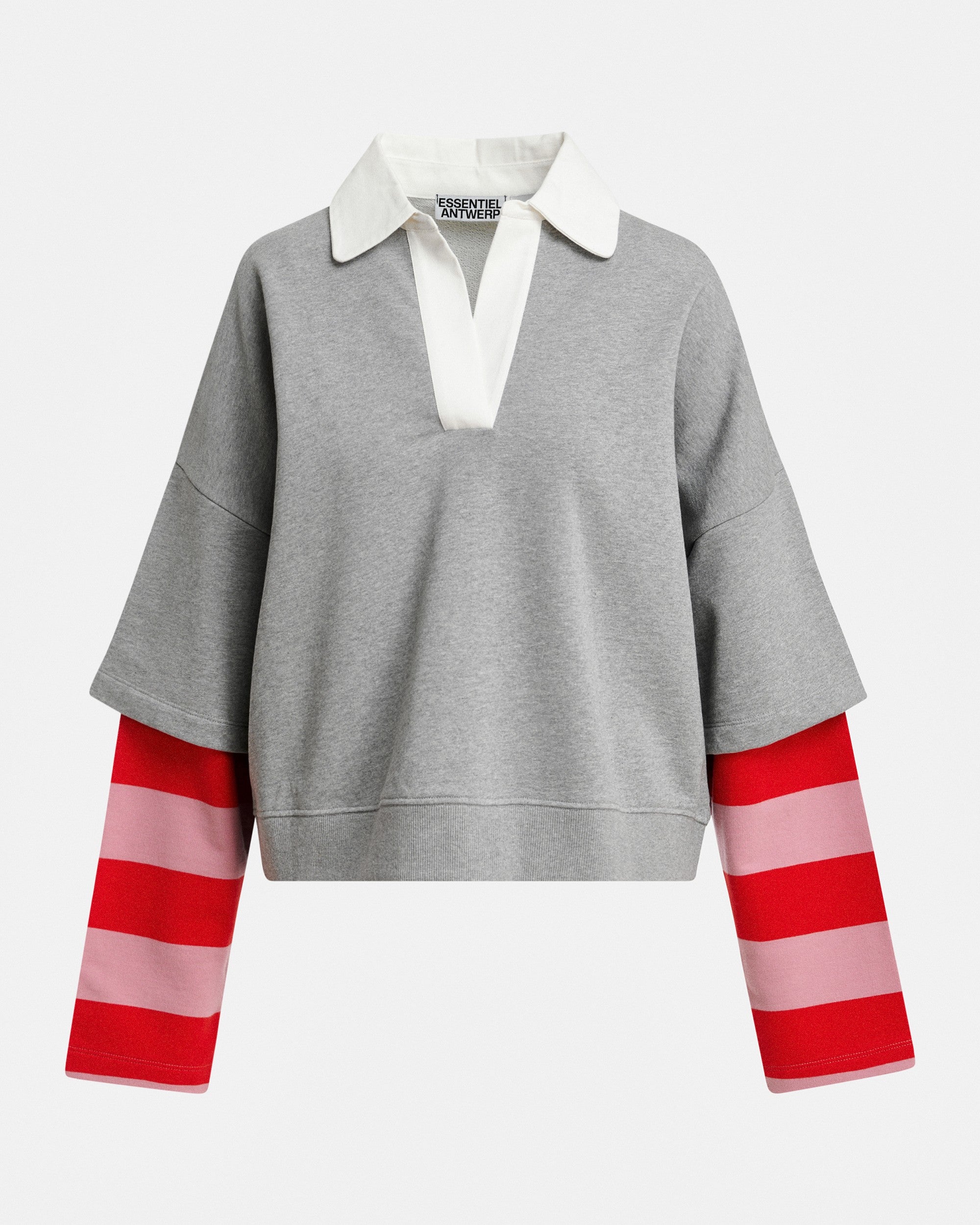 Kantelou Polo Sweatshirt - Steel Pulse
