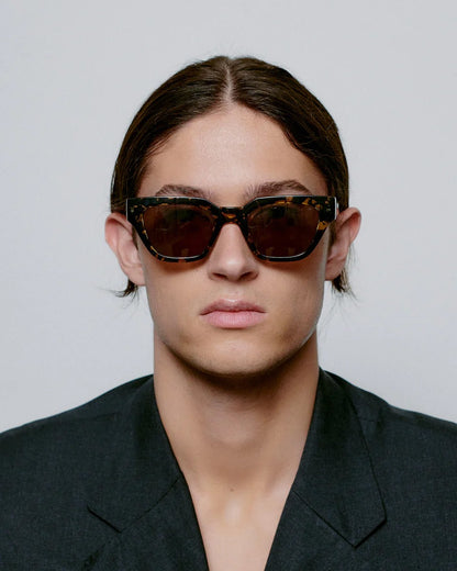 Kaws Sunglasses - Demi Tortoise