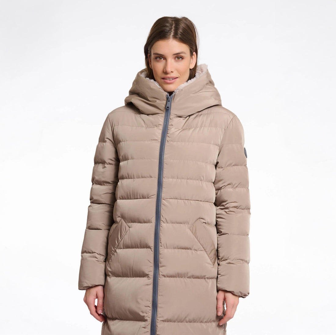 Keila Puffa Coat- Toffee