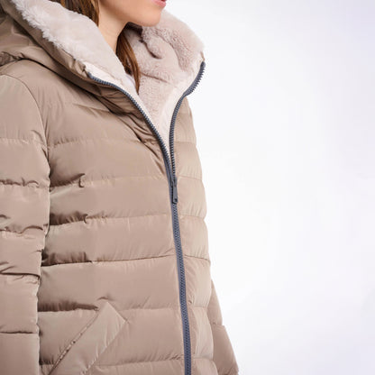 Keila Puffa Coat- Toffee