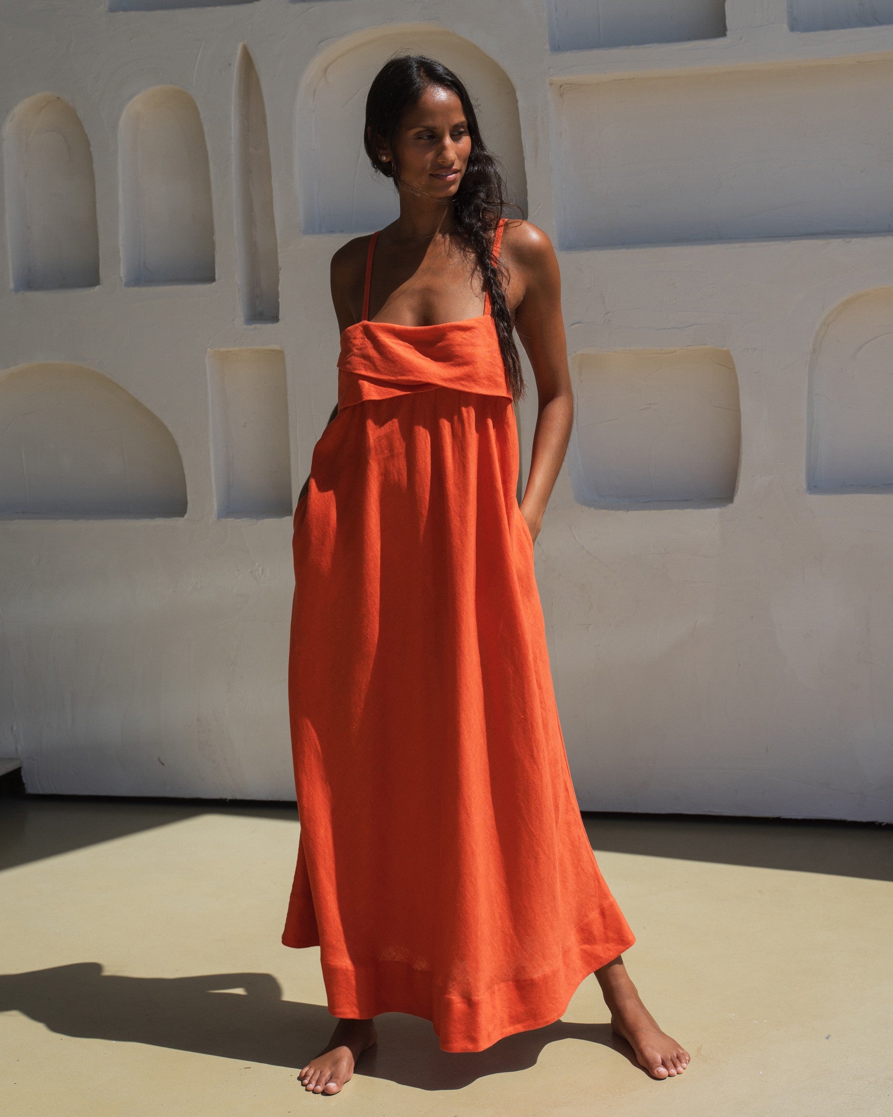 Kiko Linen Dress - Spritz