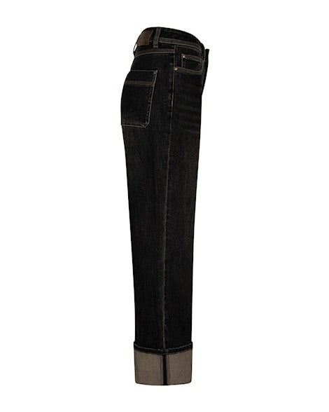 Kim Overdye Jeans - Brown Tinted