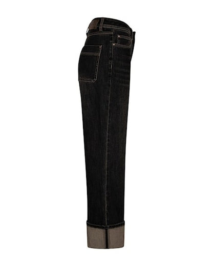 Kim Overdye Jeans - Brown Tinted