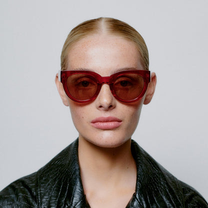 Lilly Sunglasses - Red Transparent
