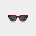 Kaws Sunglasses - Burgundy Transparent