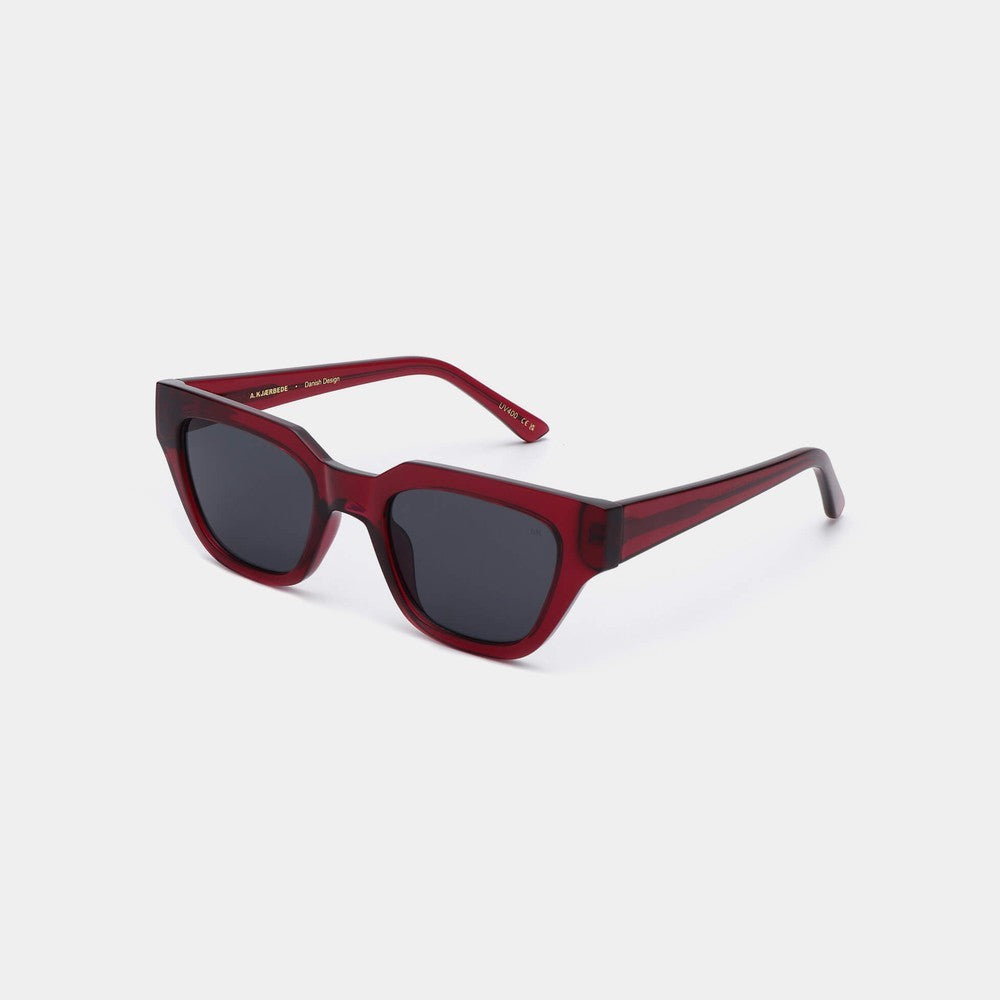 Kaws Sunglasses - Burgundy Transparent
