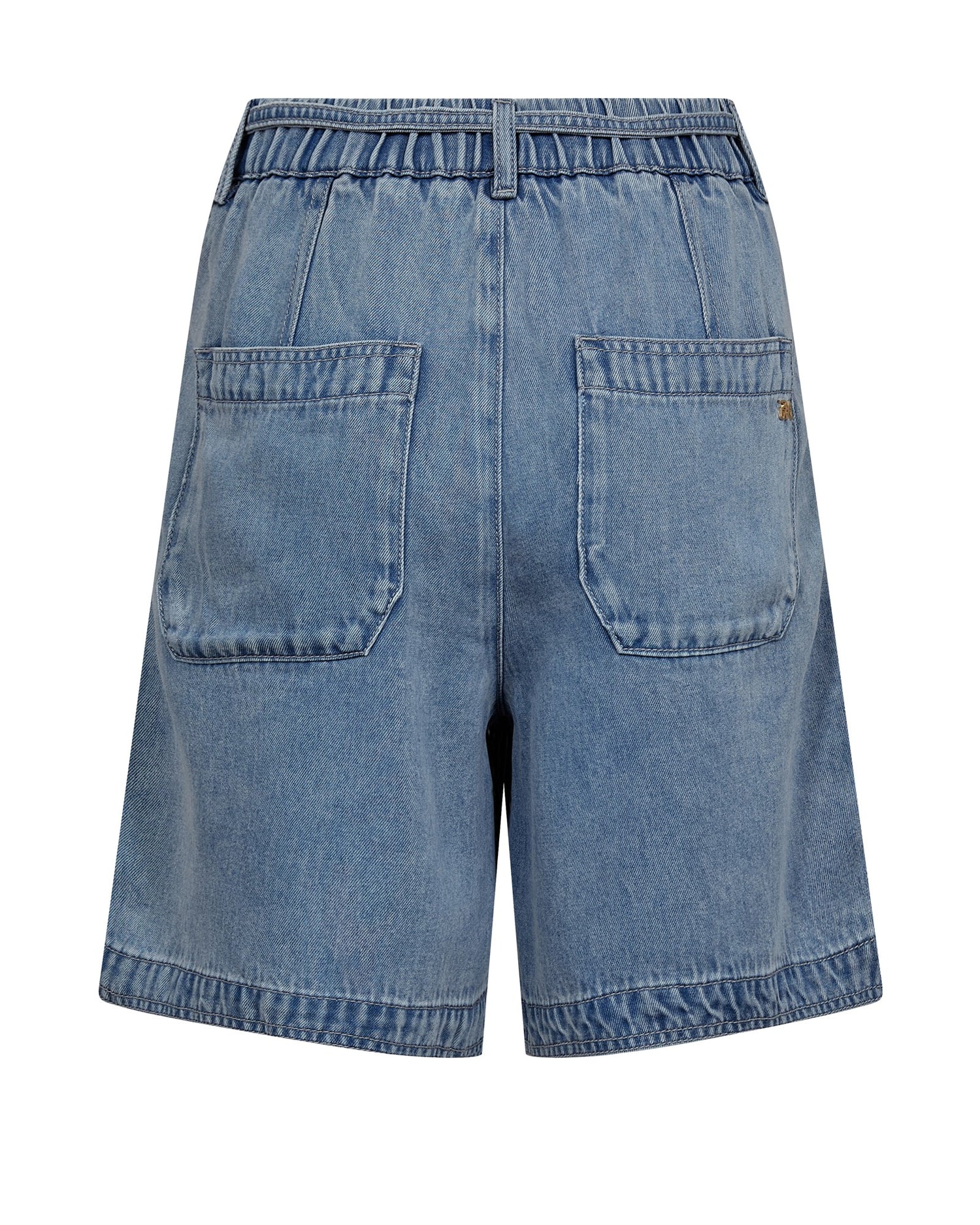 Leli Denim Shorts - Light Blue