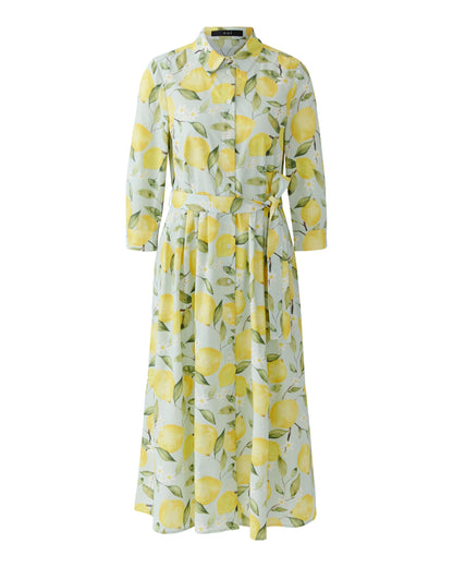 Lemon Shirt Dress - Lemon Khaki