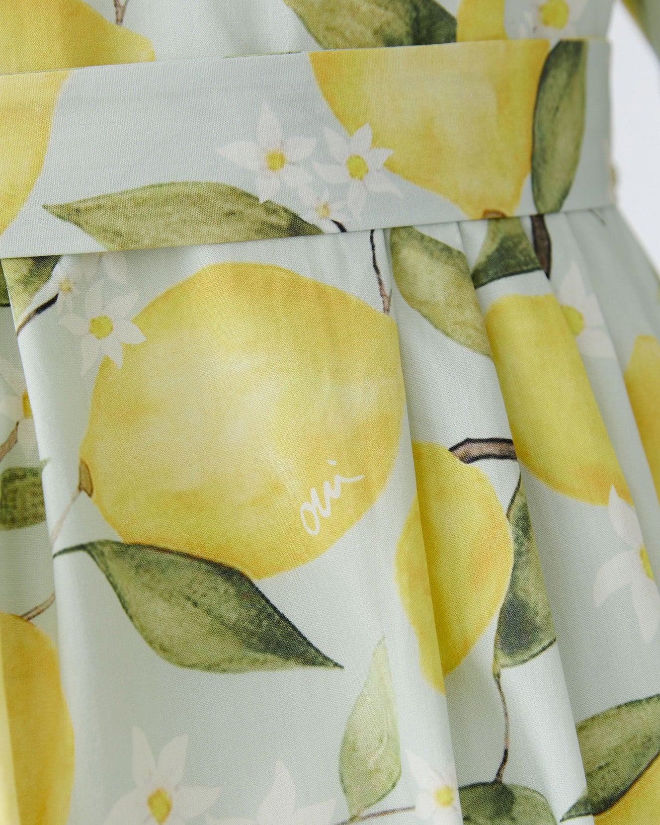 Lemon Shirt Dress - Lemon Khaki