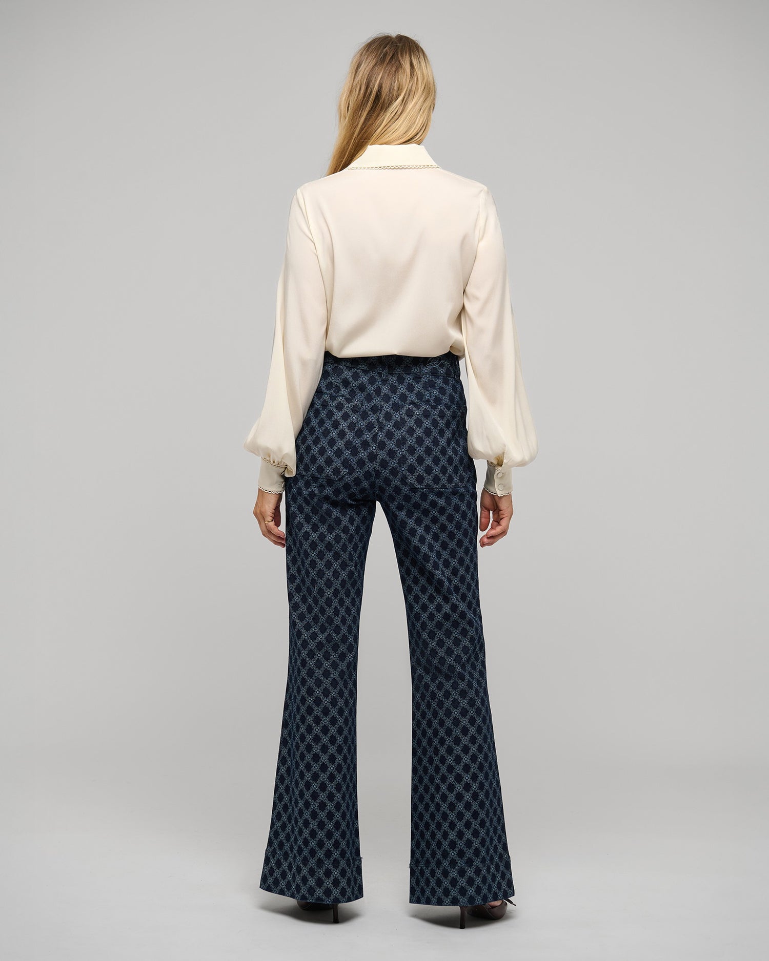 Lena Blouse With Special Trim - Cloud Cream