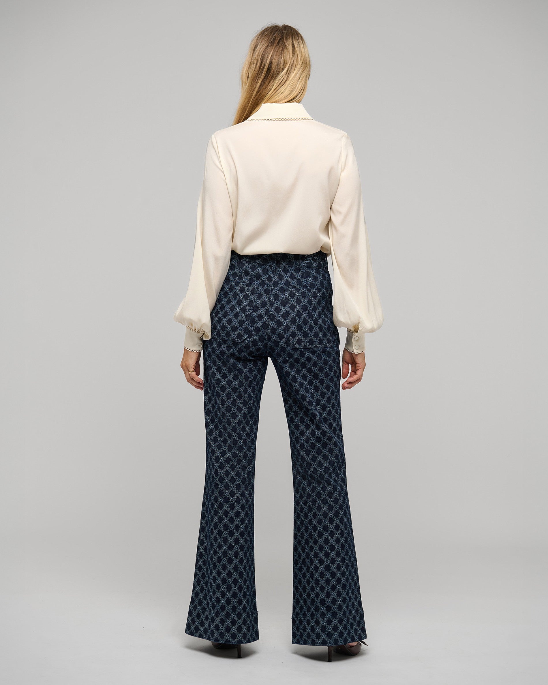 Lena Blouse With Special Trim - Cloud Cream