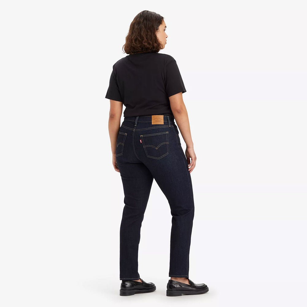 724 High Rise Straight Jeans - Blue Wave Rinse