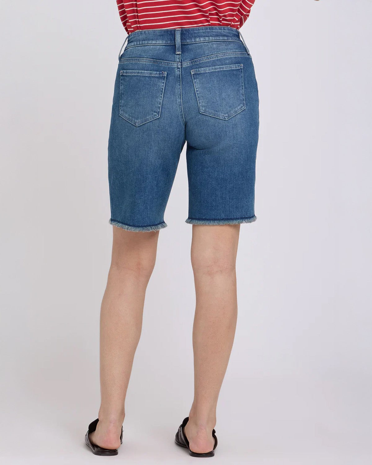 Lilly Shorts Frayed Hems - Keys View