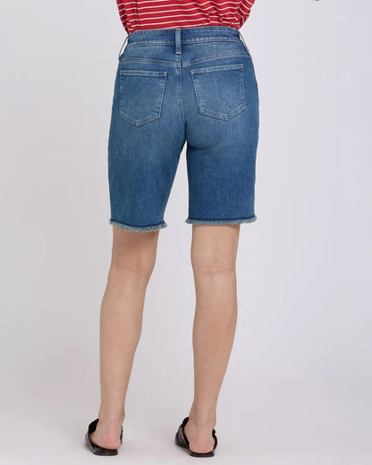 Lilly Shorts Frayed Hems - Keys View