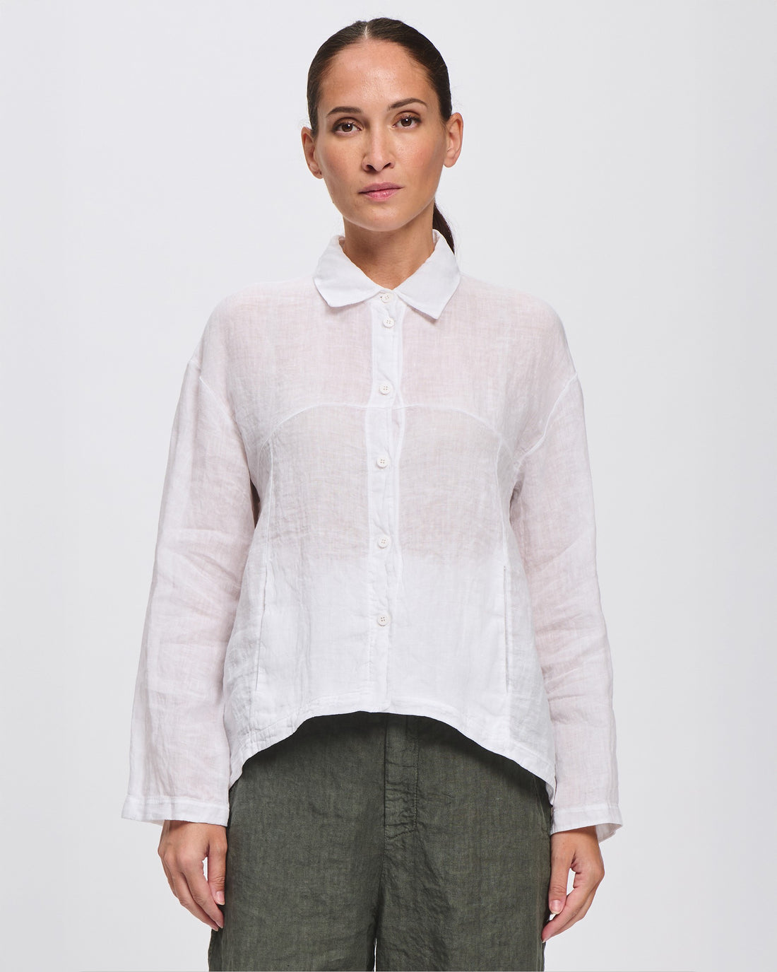 Linen Shirt - White