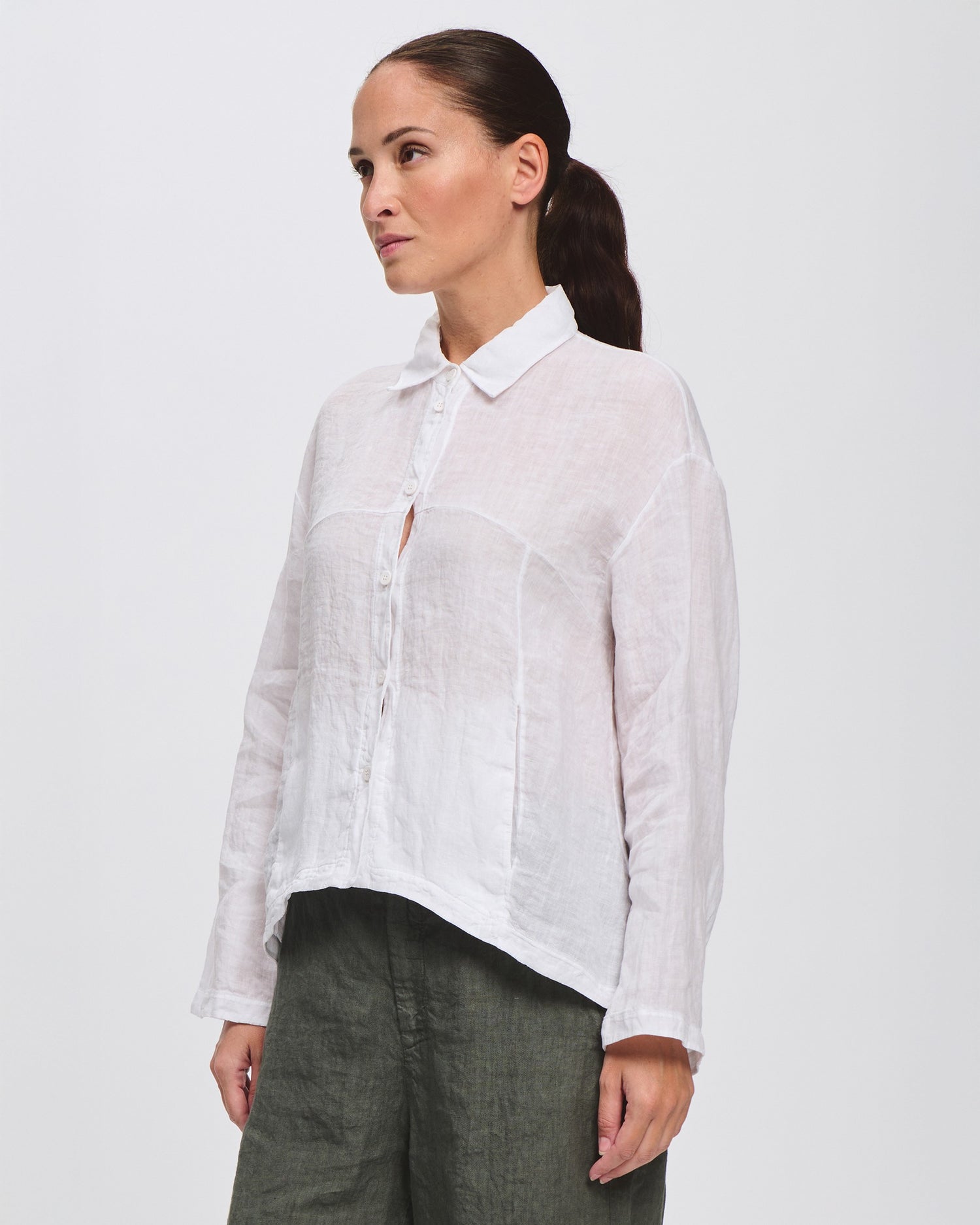 Linen Shirt - White
